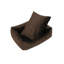 Stetson Velour Pet Bed-46902202-46902177-46902176