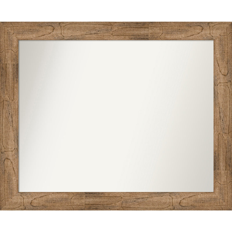 Timmy Solid Wood Wall Mirror, 30.5" x 37.5", Rectangle