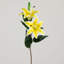31 po Fleurs de lis artificielles, ensemble de 3