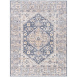 Vivir x Livabliss Lorelai Silver Machine Washable Area Rug