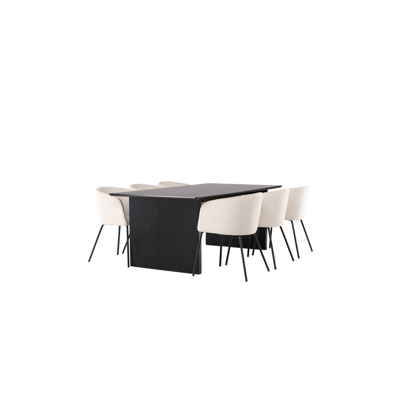 Lavanya 6 - Person Dining Set