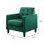 Chaise avec accoudoirs touffetée de 27,5 po Dayshaun-1441155371