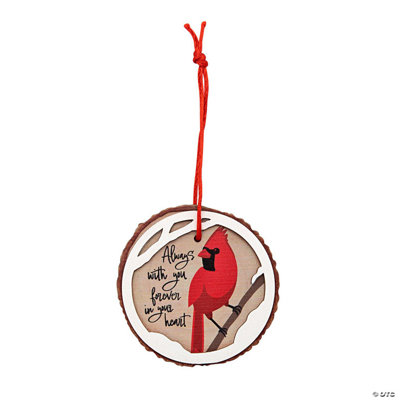 Ornements de Noël en bois toujours avec vous - 12 pièces