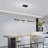 Emonte 1 - Light Black LED Kitchen Island Pendant