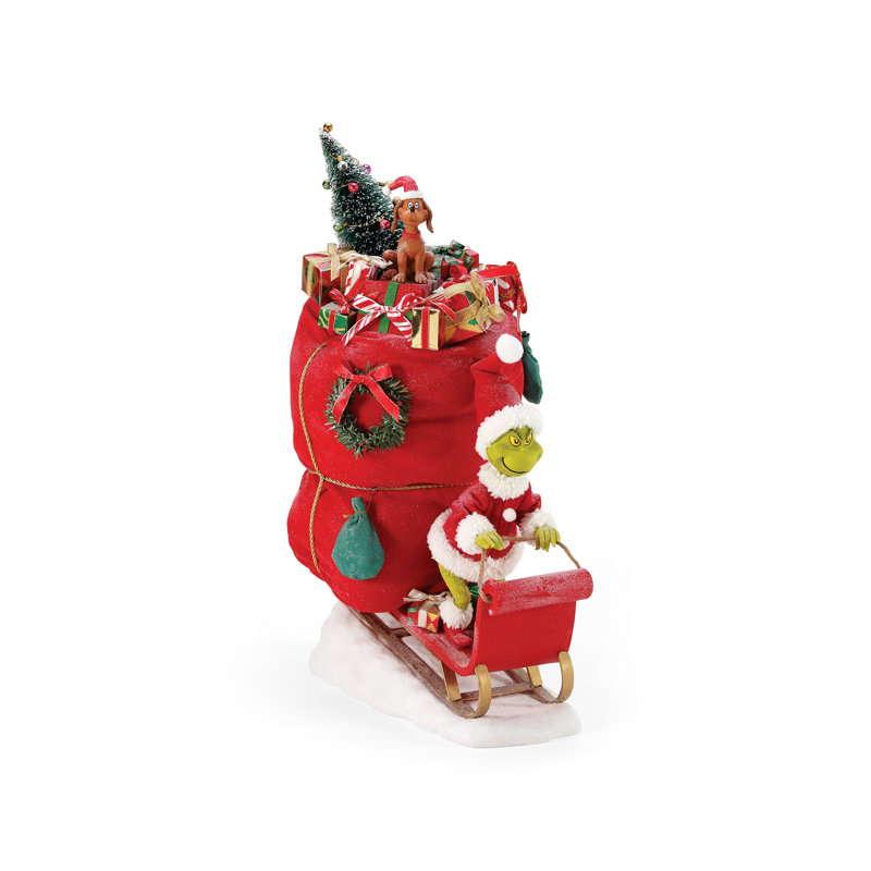 Figurine possible de Dr Seuss, un très joyeux Grinchmas Grinch