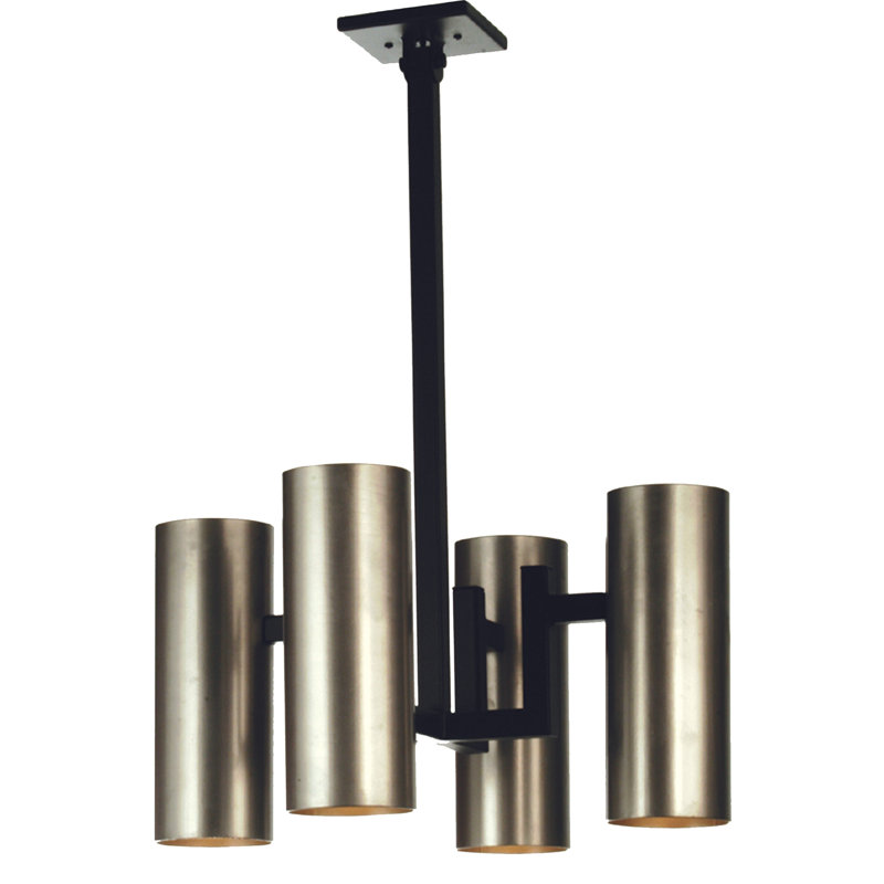 Lustre classique / traditionnel 4 lumières Pistonella
