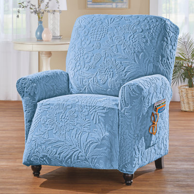 Polyester Box Cushion Recliner Slipcover