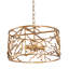 Lustre géométrique unique et audacieux pour salle à manger à 4 lumières de l 15,5 po Parmer