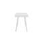 Bureau Pangea Home Hal en laque blanche - Bureau d'écriture moderne brillant pour bureau à domicile, bureau ou espace de travail - Bureau blanc-470554768-518512678