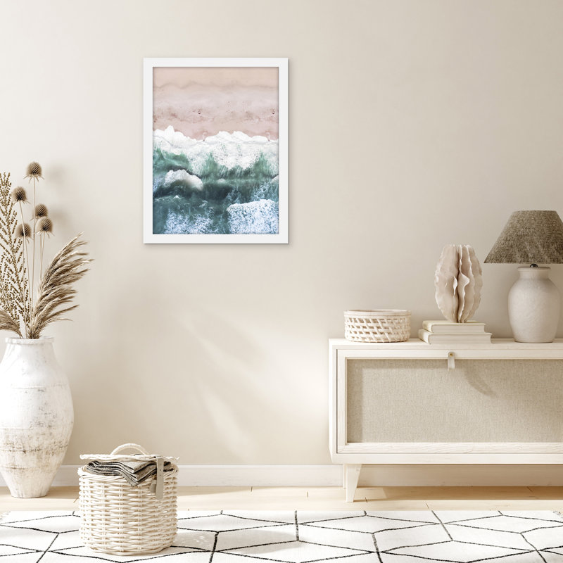 Affiche Bezuchov - Cadre photo en bois avec housse en plexiglas, Blanc, L 18 po x H 24 po