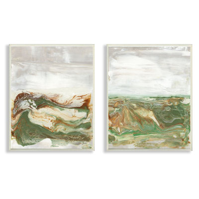 «Abstract Fluid» par Lila Bramma - reproduction d'art