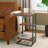 Solid Wood Top End Table