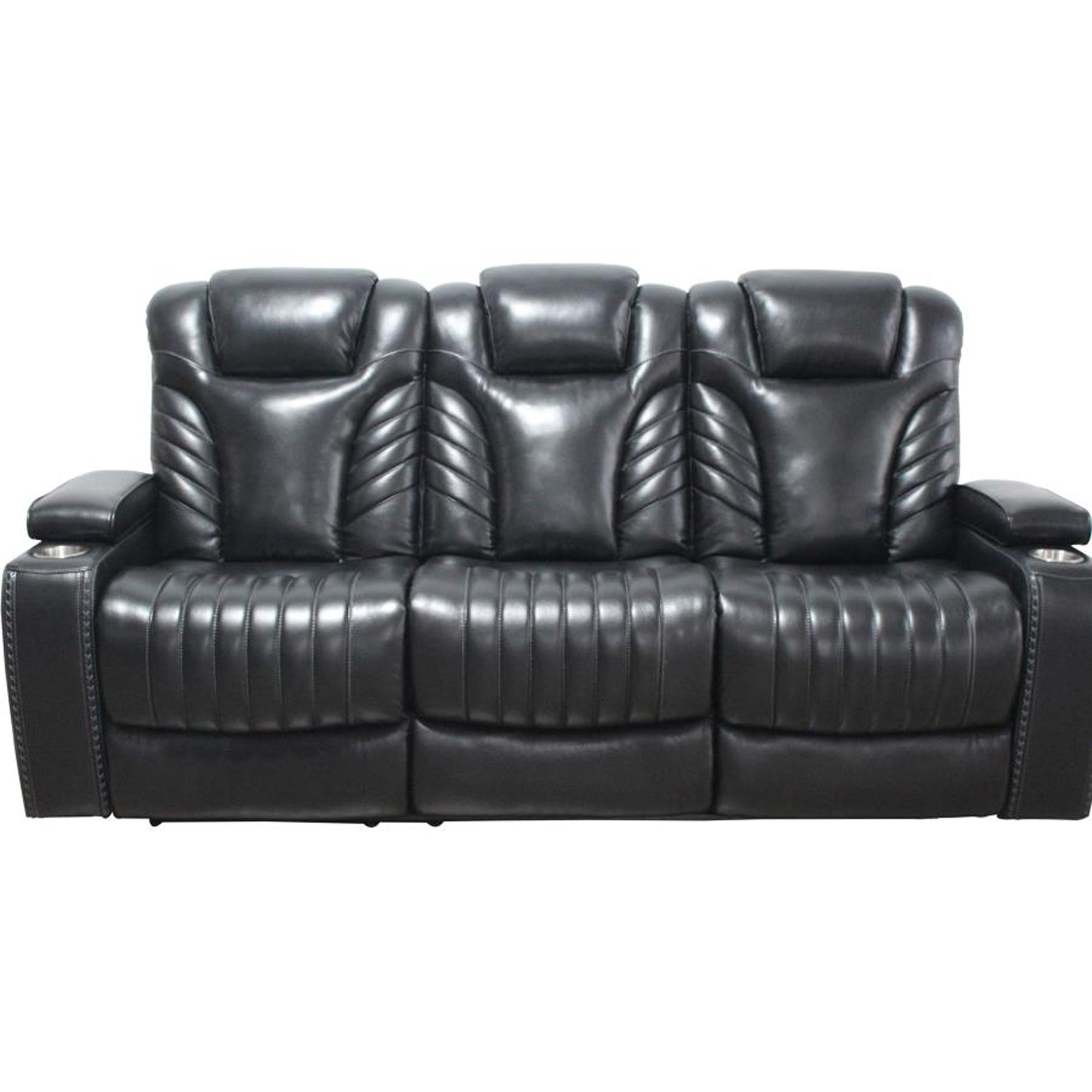 Wildon Home® Max 85.5'' Upholstered Power Reclining Sofa Wayfair