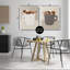 «Reading & Morning Coffee», ensemble d'art mural sur toile 2 pièces, design par Natalie Carpentieri-424199008