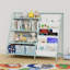 80cm H x 90cm W Metal Bookcase-1249504144