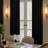 Grommet Top Blackout Room Darkening Curtains, Solid Thermal Insulated Polyester Window Curtain Set, 2 Panels-264609299-264609302