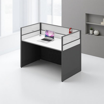 Rectangle 1 Person Office Cubicle Desk