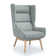 Sampson Upholstered Wingback Chair