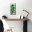 «Green Branches 1» par Silvia Vassileva, art mural sur toile