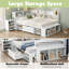 Berben Solid Wood Storage Bed-937668486