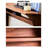 Minimalist Walnut Wall-Mounted Console Table with Open Shelf-393971533-393971530