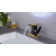 Single Hole Faucet Single-handle Bathroom Faucet with Drain Assembly