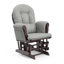Fauteuil oscillant avec repose-pieds Hoop-1808401998-1808401988