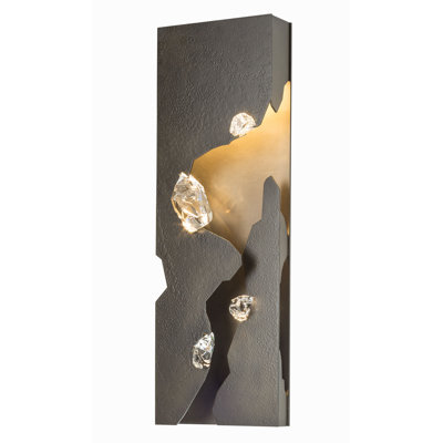 Trove 1 - Light LED Dimmable Flush Mounted Sconce