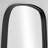 Sutterfield 23x23" Black Thin Metal Framed Square Rounded Corner Decorative Accent Wall Mirror for Entryway and Bedroom