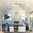 Ceiling Fan With Lights Remote Control And APP Control, Dimmable With Remote 7 Blades 6 Speeds Of Wind-1373568300
