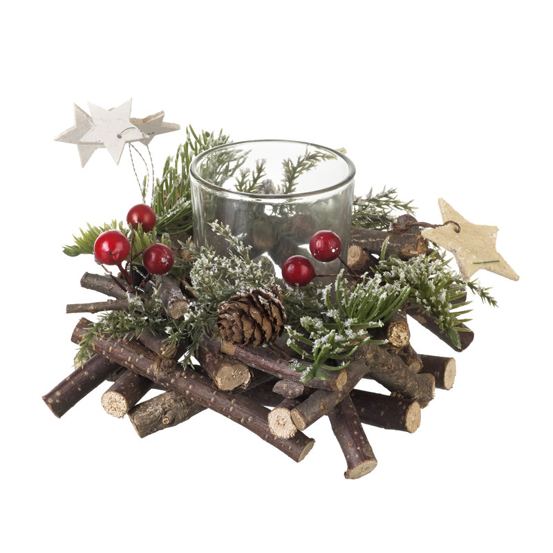 Wood Tealight Holder