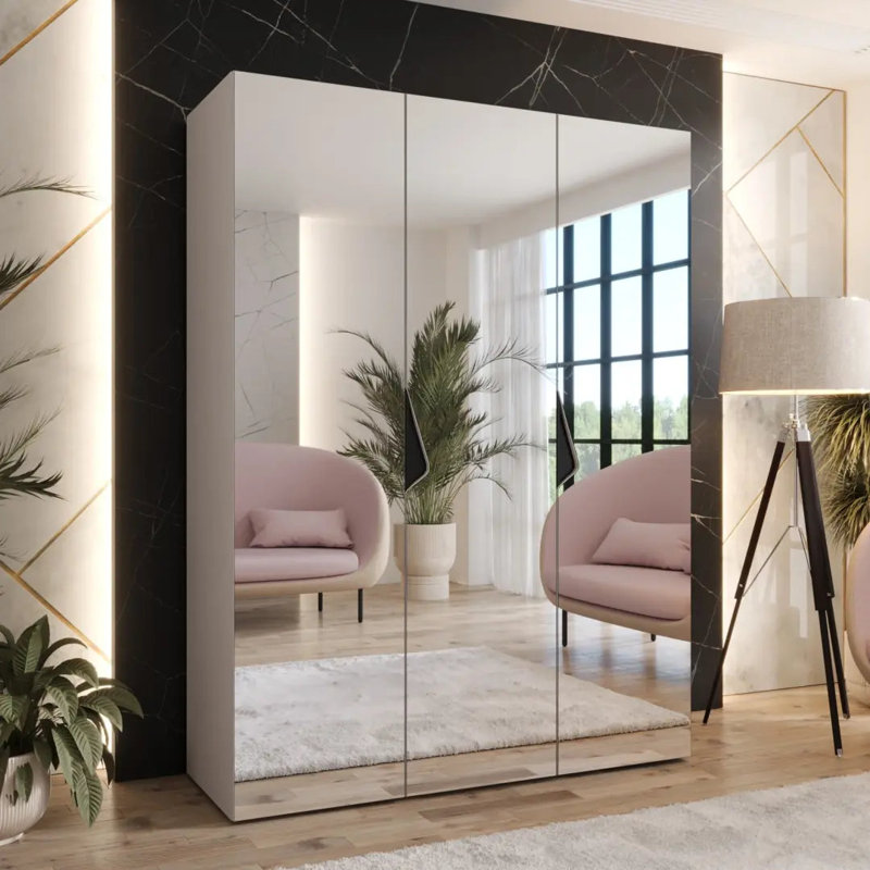 Manufactured Wood Wardrobe, Cashmere