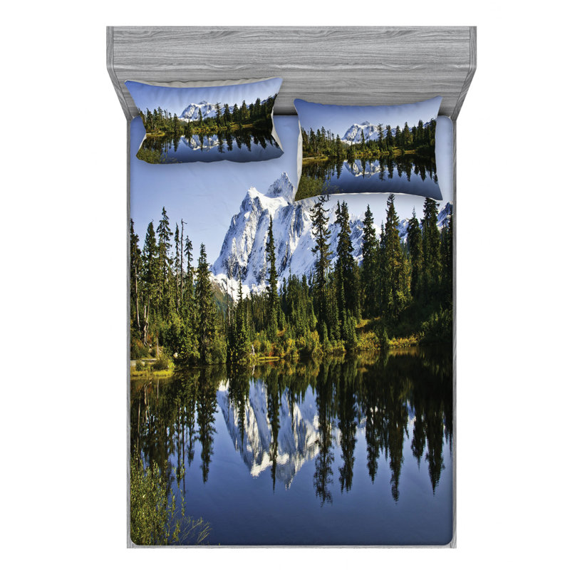 Microfiber Sheet Set, Full Sheet Set with Fitted Sheet