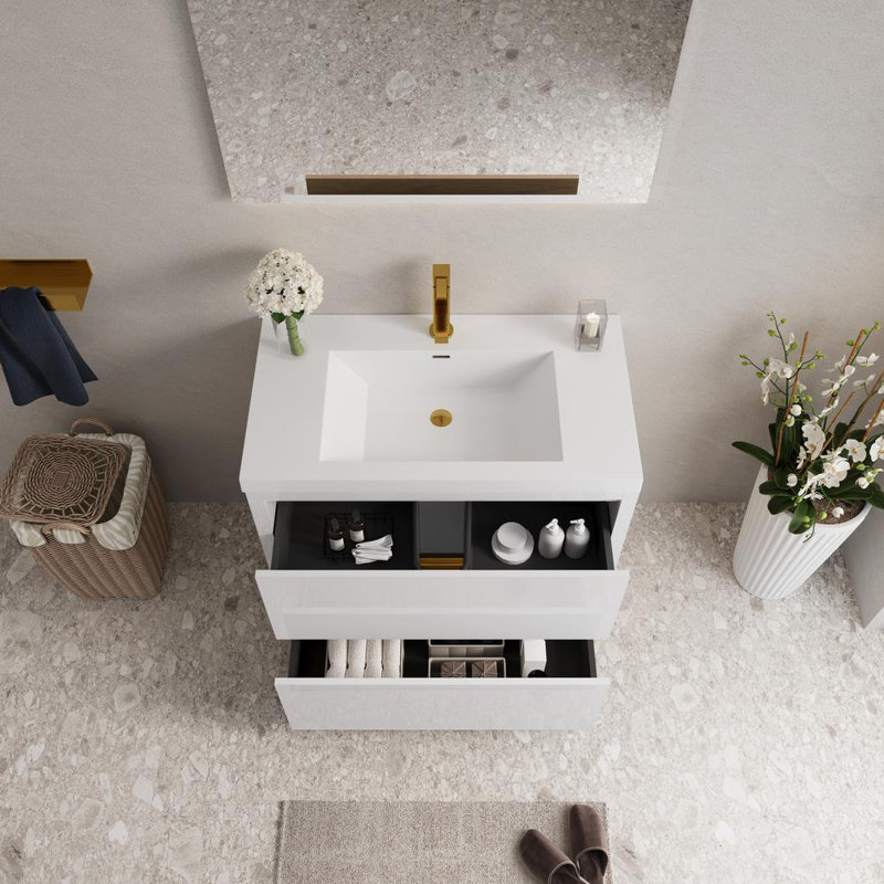 Freestanding Bathroom Vanity with Sink
