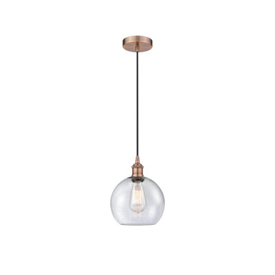 Luminaire sphère suspendu à 1 lumière Ralph