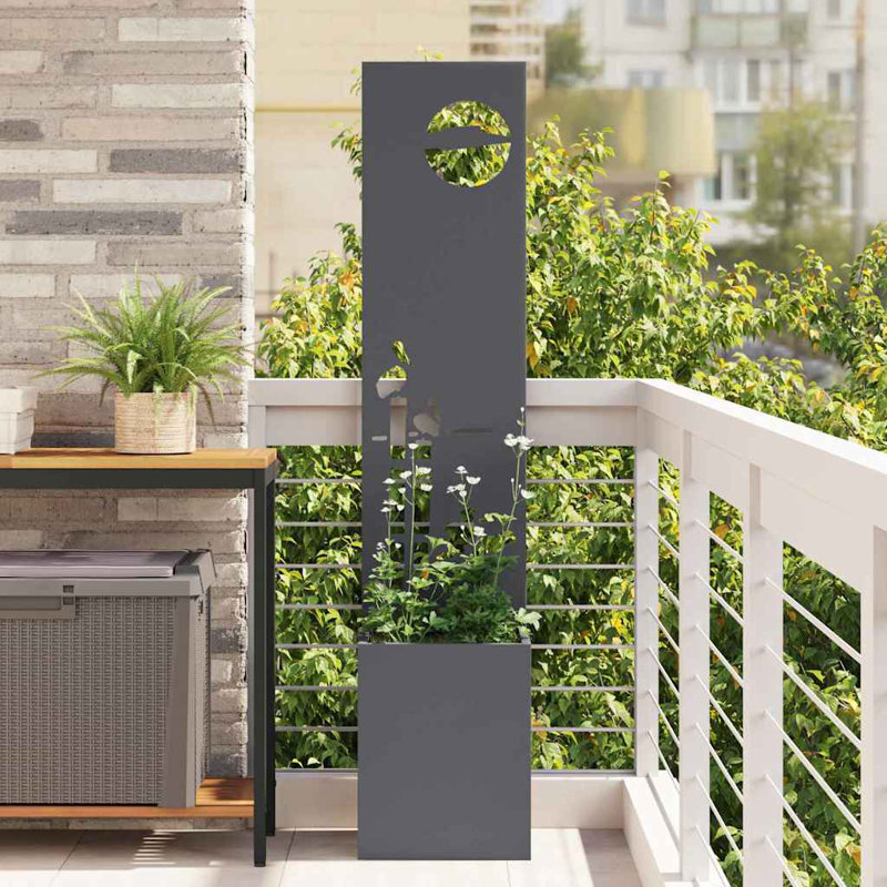 Planter Box, Anthracite, 140cm H x 32cm W x 32cm D