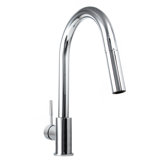 Gemini Single Handle Kitchen Faucet with Side Spray and Accessories