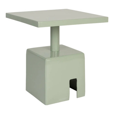Iron Top End Table