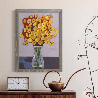 " Daisy Bouquet I " Painting Print