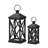 24.00''H Farmhouse Wood/Metal Tabletop Lanterns-544898220