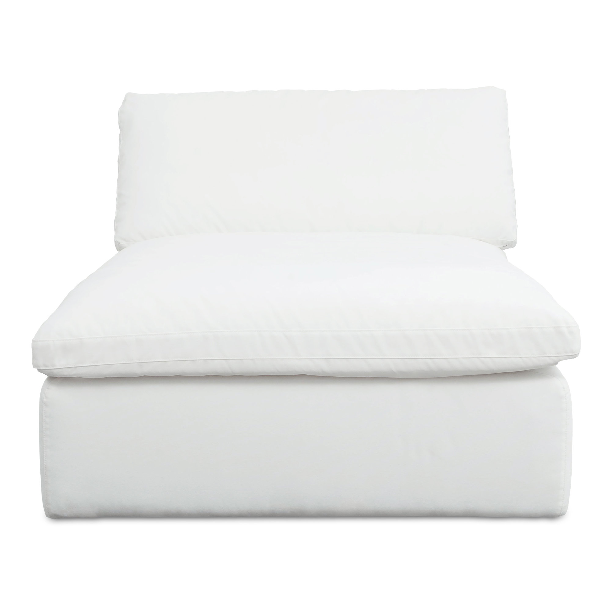 Wilkie Outdoor Chaise, White