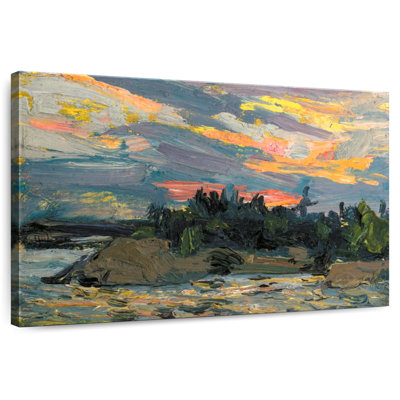 Avery Sunset Canoe Lake