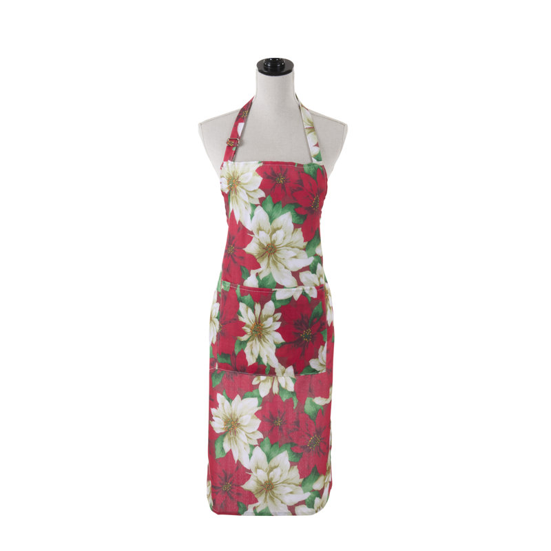 Tablier de cuisine Poinsettia Holiday