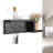 Decorative Key Holder For Wall With Shelf, Entryway Shelf With Hooks Holds-89997205