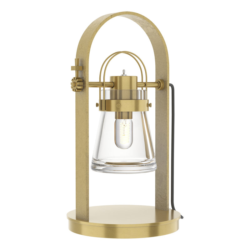 Erlenmeyer 19.4" Table Lamp, Modern Brass