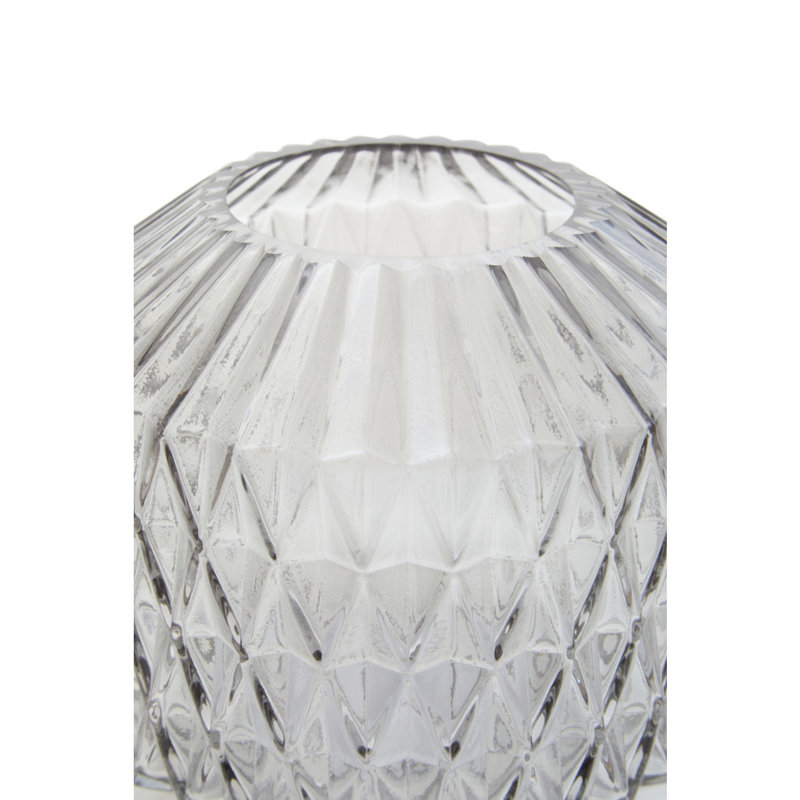 Avdyl Glass Table Vase, 16cm H x 18cm W x 18cm D