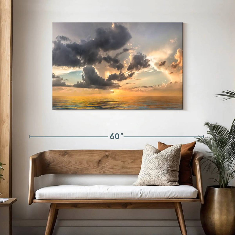 Coucher de soleil Gillard Heavenly, H 30 po x l 45 po