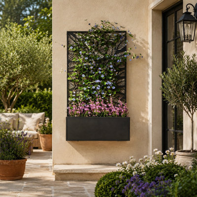 Pot à fleurs mural