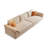 Beige Polyester Modular Sofa cushion couch-1972362333-1972362322