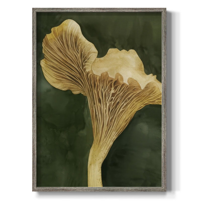 Reproduction encadrée Chanterella II - bois massif, H 15 po x l 12 po